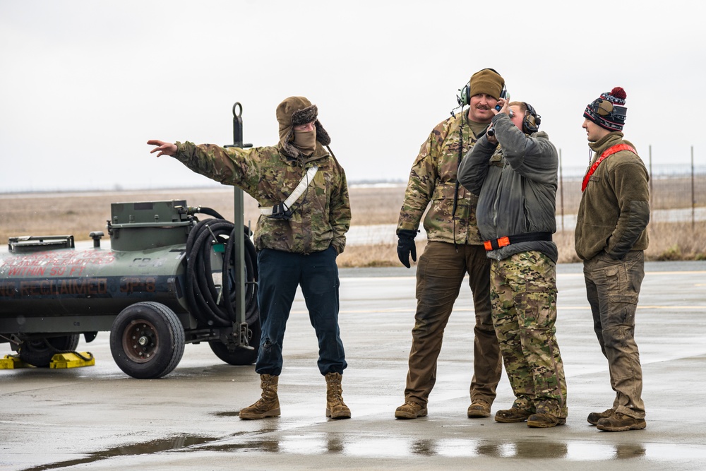 Spangdahlem AB maintenance operations in Romania