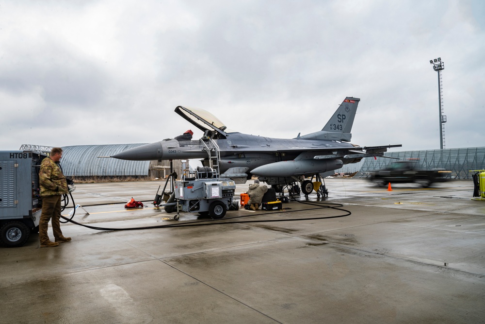 Spangdahlem AB maintenance operations in Romania