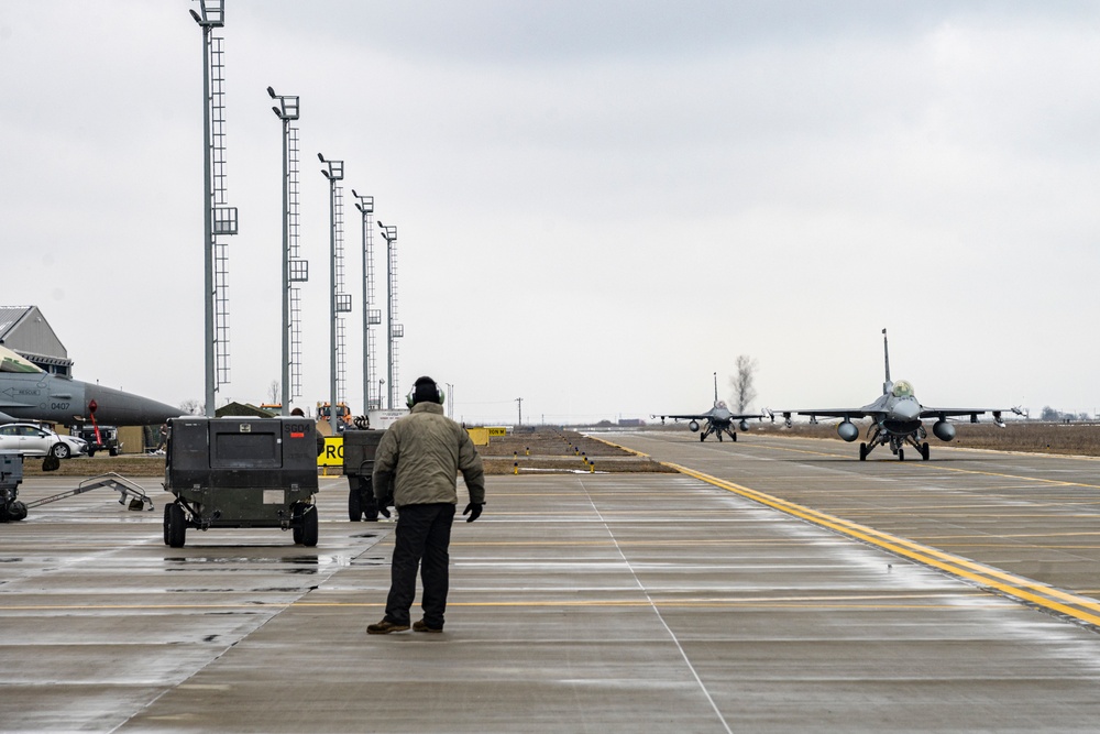 Spangdahlem AB maintenance operations in Romania