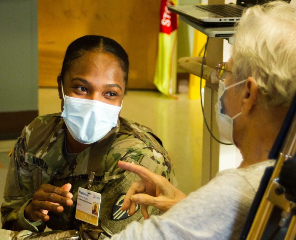 National Guard troops provide relief to central New York nursing home