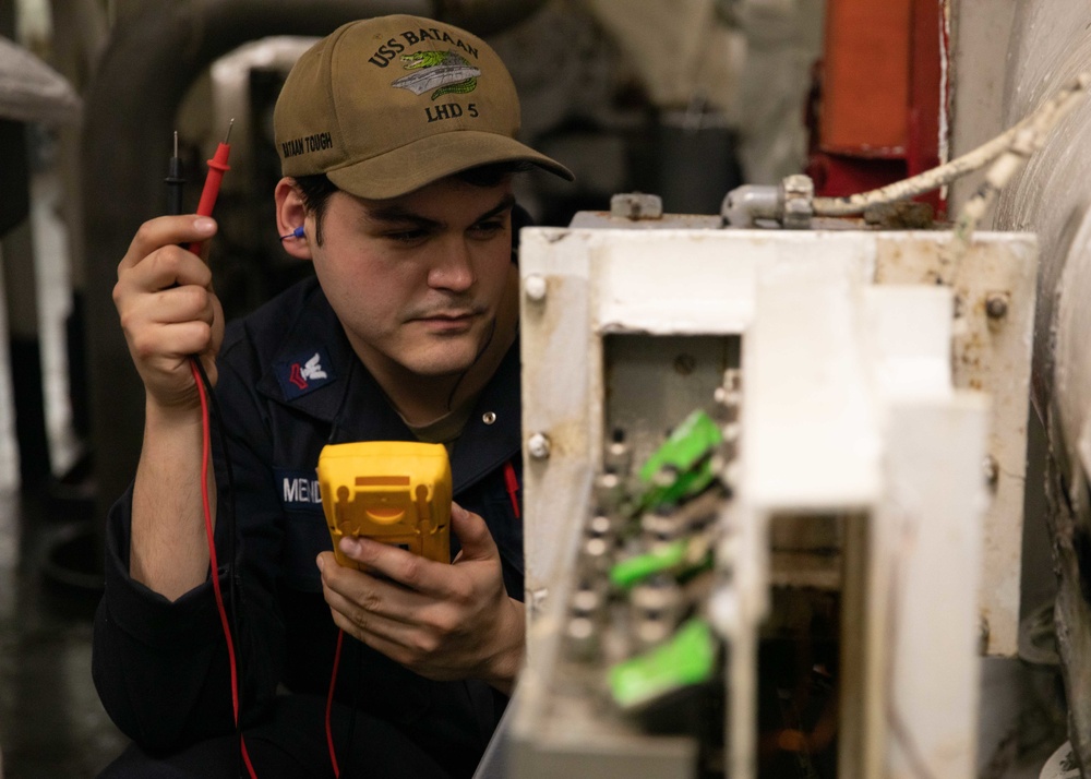 USS Bataan Maintenance