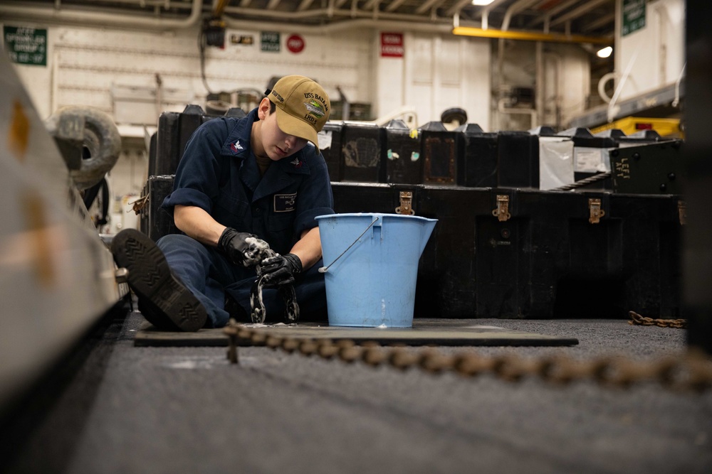 USS Bataan Maintenance