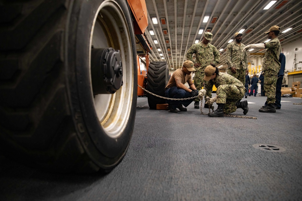 USS Bataan Maintenance