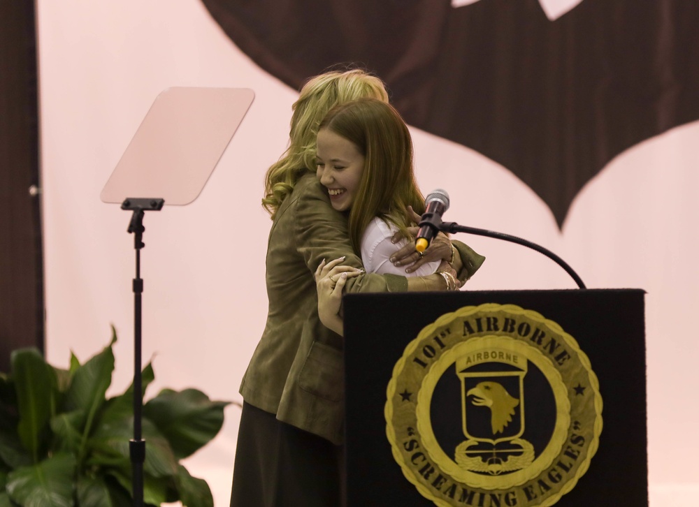 First Lady Dr. Jill Biden Visits with Fort Campbell Families