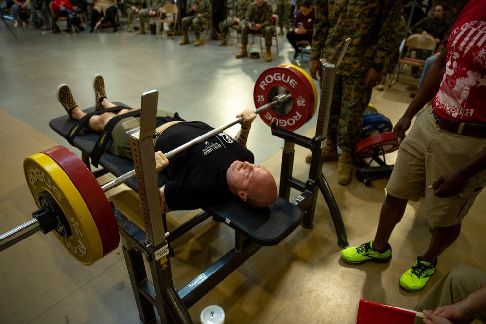 Marine Corps East Coast Trials powerlifting