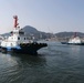 Mobile Bay departs Sasebo