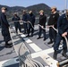 Mobile Bay departs Sasebo