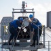 GHWB Sailors Load Ordnance for RAM