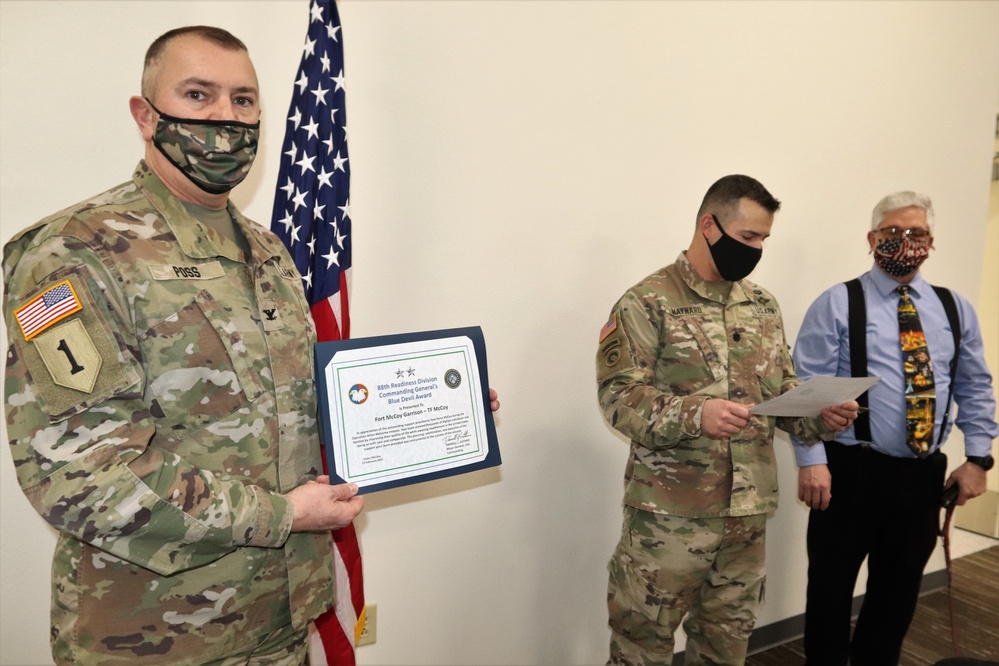 Special OAW appreciation provided to Fort McCoy Garrison