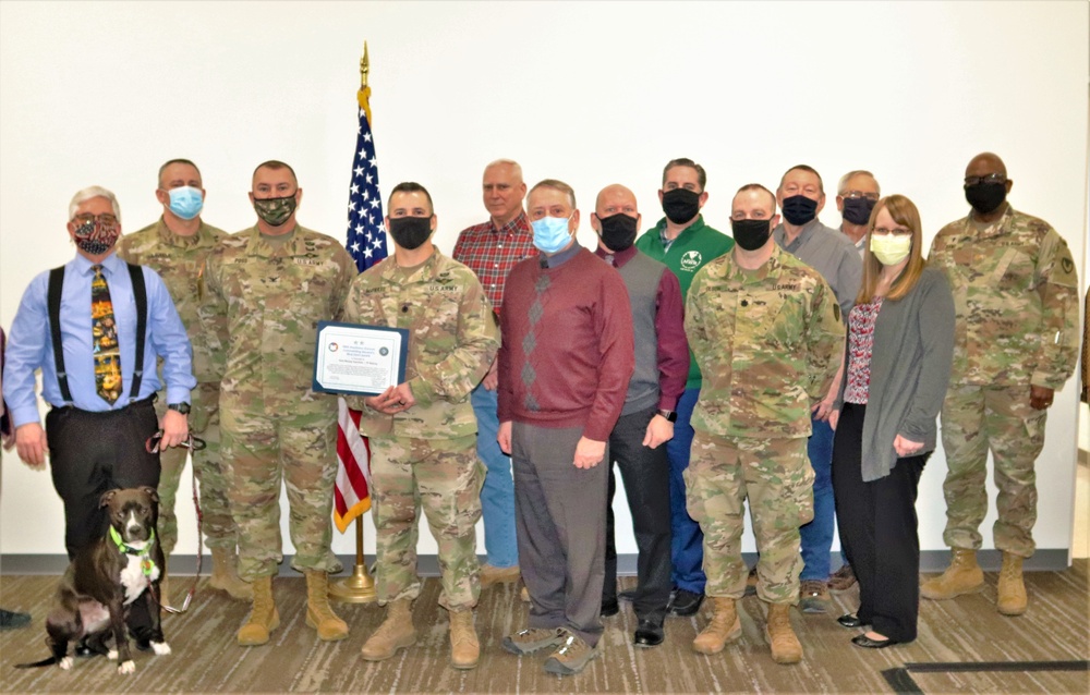 Special OAW appreciation provided to Fort McCoy Garrison