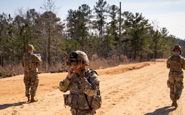 Soldiers Begin Land Navigation Exercise with ENVG-B