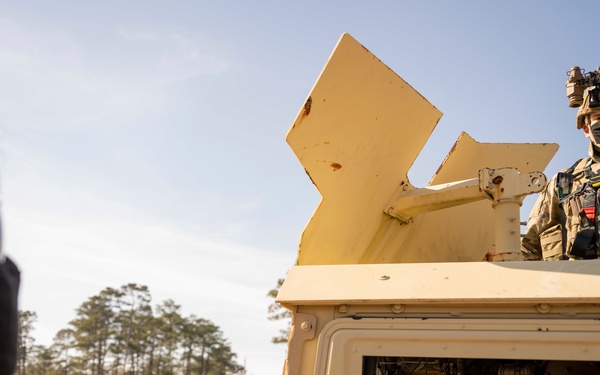 Soldiers Participate in Vehicle Training Exercise to Assess ENVG-B