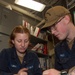 GHWB Sailors Rewind a Fan Motor