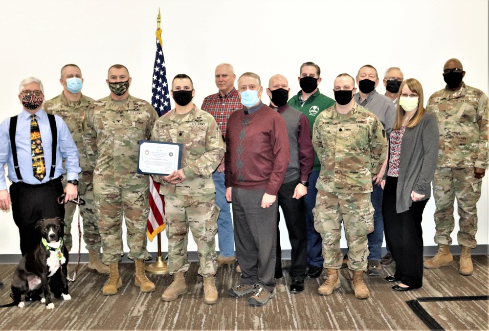 Special OAW appreciation provided to Fort McCoy Garrison