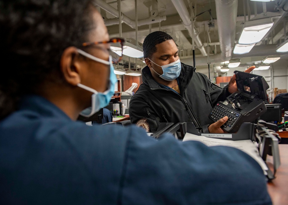 Sailor Distributes Equipment