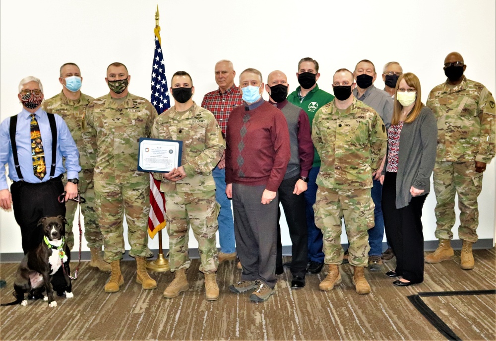 Special OAW appreciation provided to Fort McCoy Garrison