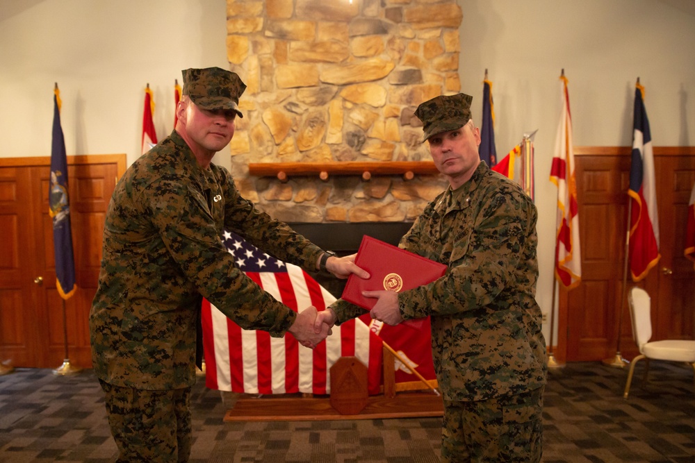 Sgt. Maj. Lappe Retirement Ceremony