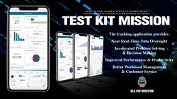 New application helps DLA track COVID-19 test kits for White House mission