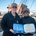 Aviation Ordananceman 2nd Class Jennifer Jordan received the Navy and Marine Corps Achievement Medal