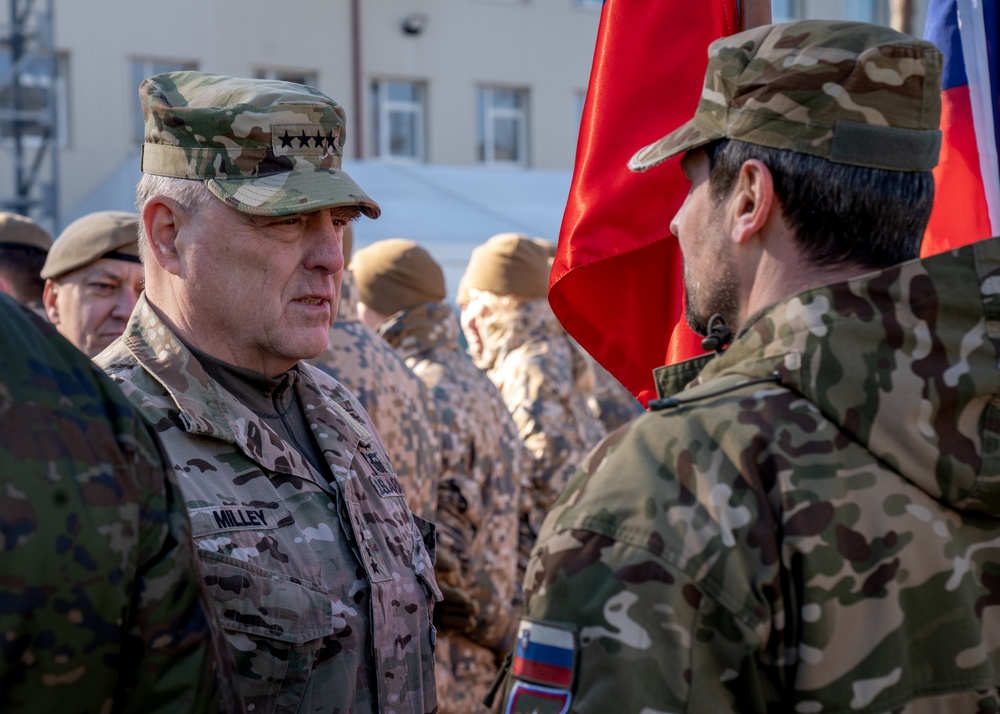 Gen. Milley visits Latvia during Saber Strike 22