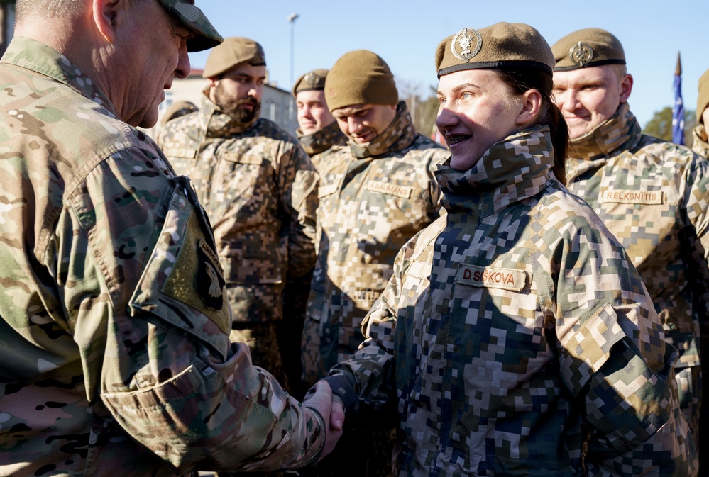 Gen. Milley visits Latvia during Saber Strike 22