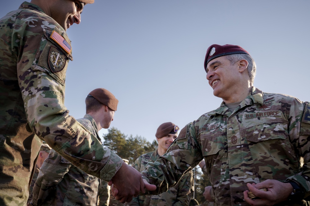 Gen. Milley visits Latvia during Saber Strike 22