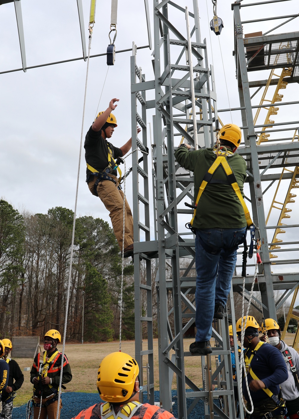 Military Sealift Command Training Center East: Fall Protection