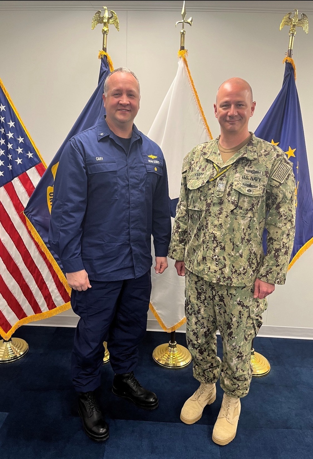 National Oceanic and Atmospheric Administration Visits Naval Oceanography