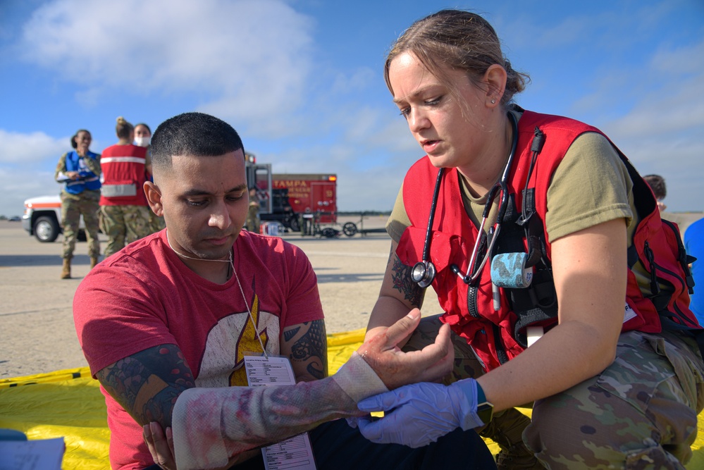 6th Medical Group participates in a Major Accident Response Exercise (MARE)