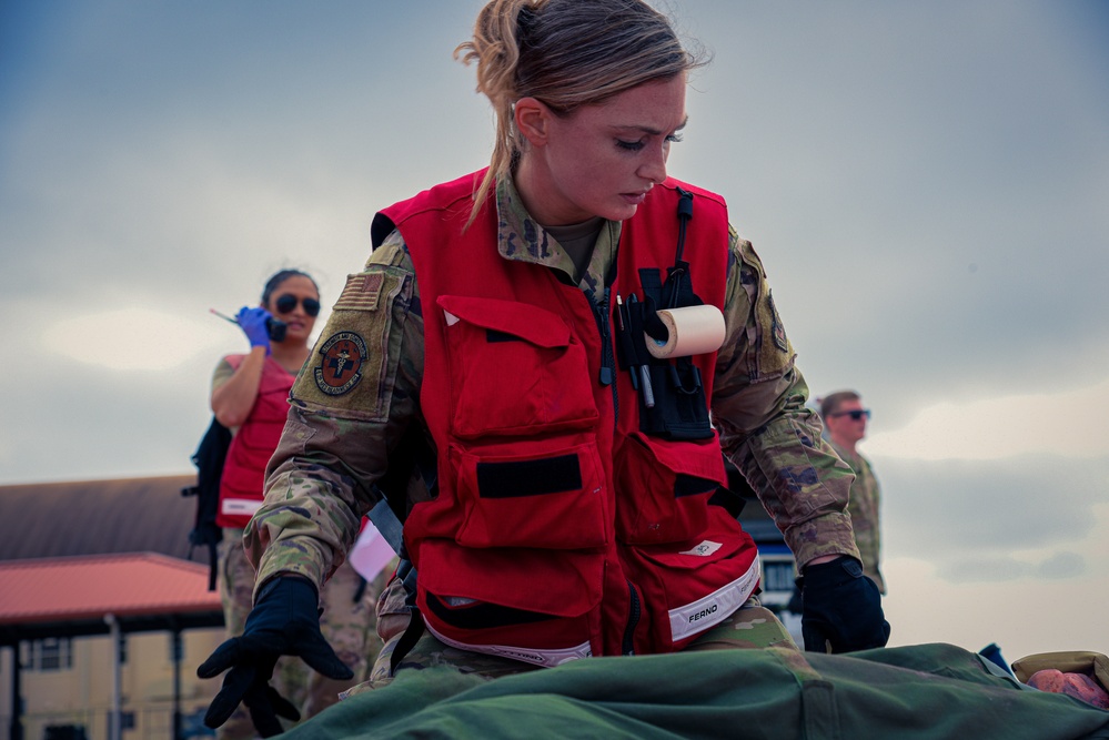 6th Medical Group participates in a Major Accident Response Exercise (MARE)