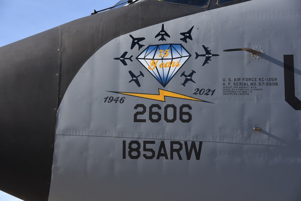KC-135 75th anniversary nose art