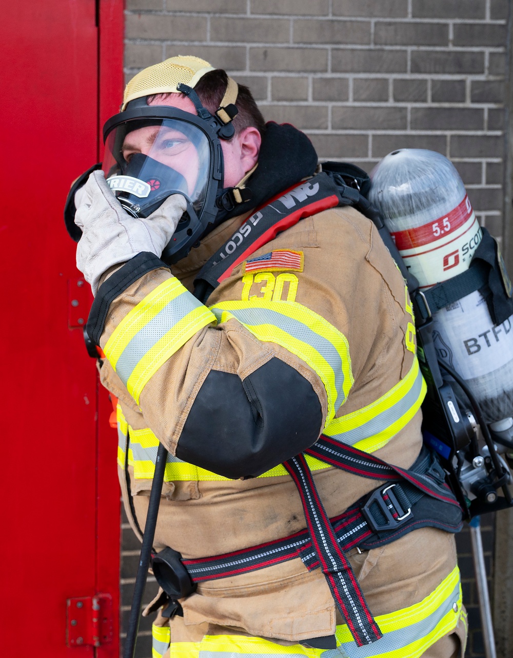 Wright-Patt Fire Department lends neighbor a helping hand