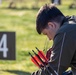 U.S. Marines with Wounded Warrior Regiment compete in the Marine Corps Trials the Archery competition