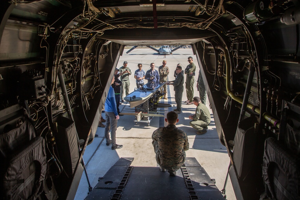 Marines, Civilians Evaluate Wave Glider System