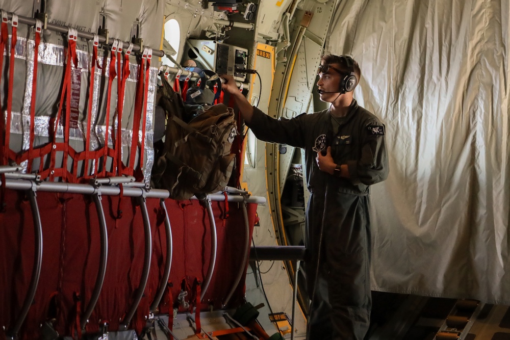 KC-130J Super Hercules Transports Marines to Hawaii