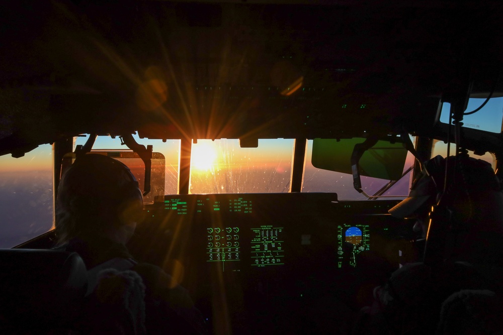 KC-130J Super Hercules Transports Marines to Hawaii