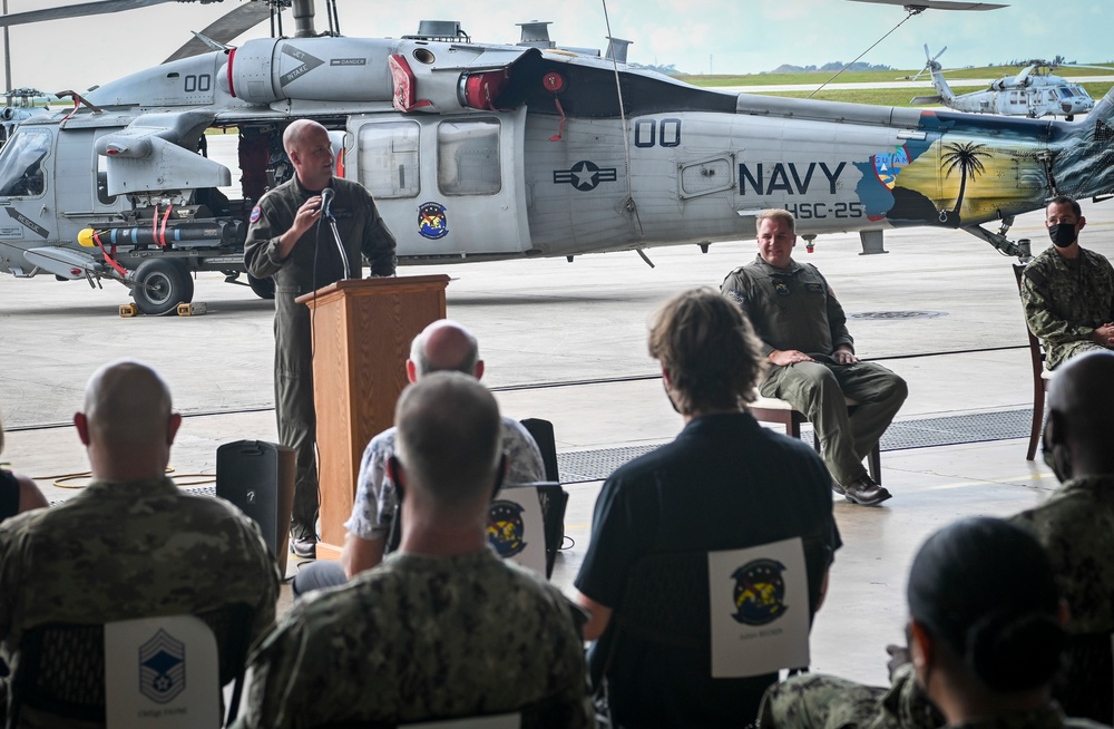 HSC 25 Change of Command