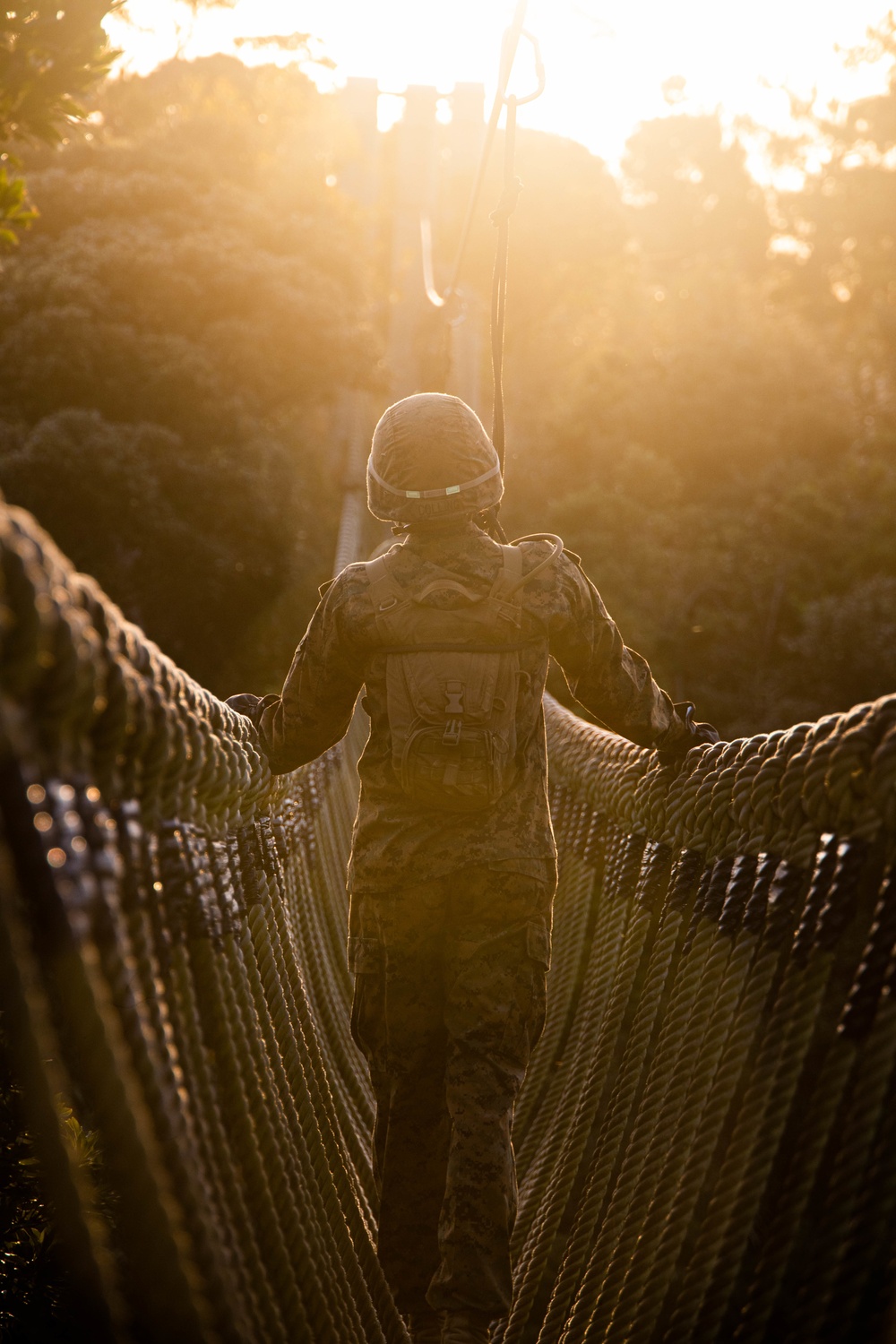 3D MEB Jungle Warfare Training Center endurance course