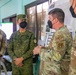 Philippine Army Brig. Gen. Flores gathers with U.S. Military personnel during Salaknib 2022