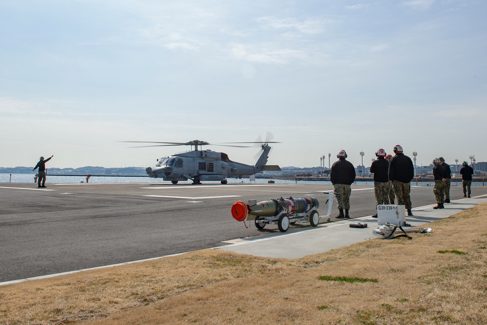 Helicopter Maritime Strike Squadron (HSM) 77 conducts MK-54 torpedo training exercise