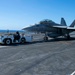 F/A-18F Super Hornet Taxis On The Flight Deck