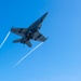 E/A-18G Growler Flies Over Nimitz