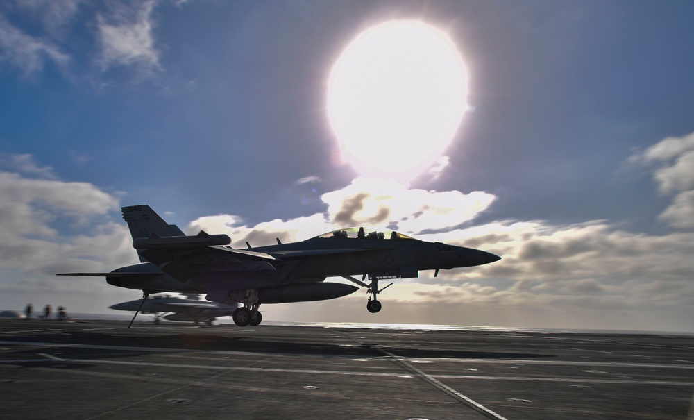 Nimitz Conducts Flight Operations