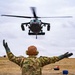 Black Hawk helicopter refuels at TAA in Poland