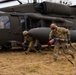 Black Hawk helicopter refuels at TAA in Poland