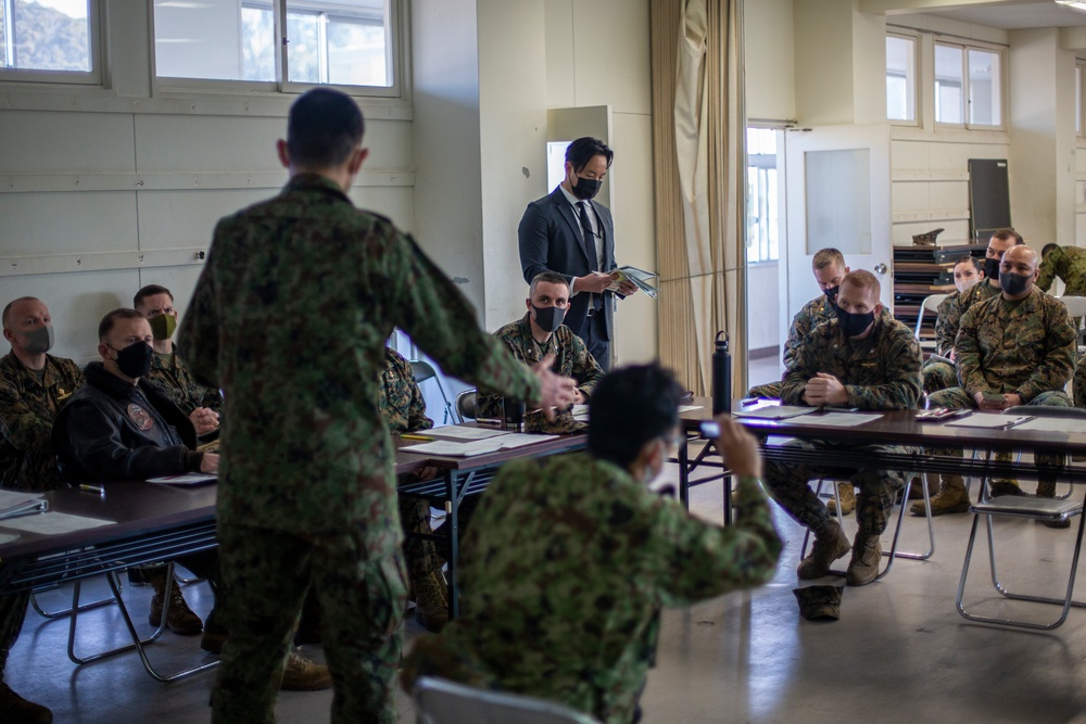 U.S. and Japanese leaders conduct Staff Exercise planning