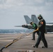 The Harry S. Truman Carrier Strike Group is on a scheduled deployment in the U.S. Sixth Fleet area of operations in support of naval operations to maintain maritime stability and security.