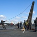 The Harry S. Truman Carrier Strike Group is on a scheduled deployment in the U.S. Sixth Fleet area of operations in support of naval operations to maintain maritime stability and security.