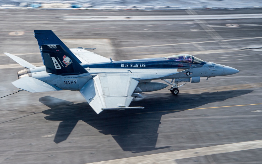 The Harry S. Truman Carrier Strike Group is on a scheduled deployment in the U.S. Sixth Fleet area of operations in support of naval operations to maintain maritime stability and security.