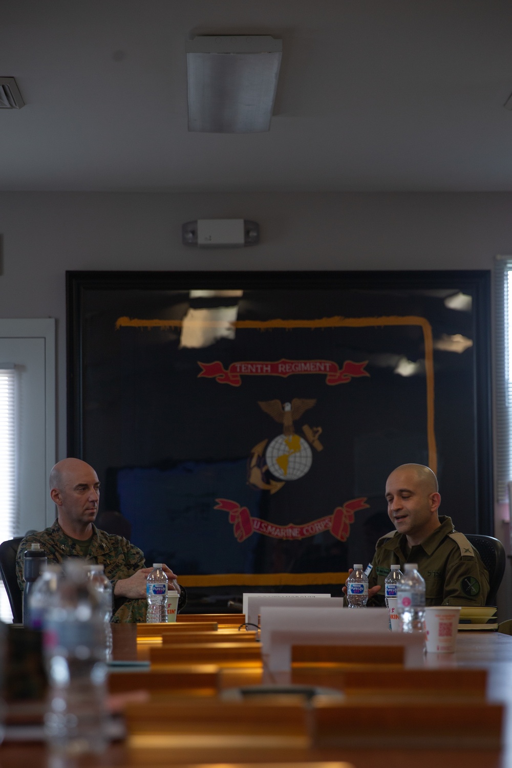 IDF Leaders Visit Camp Lejeune